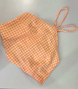 Gingham Crop Top