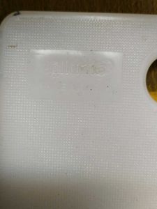 White Plastic Cutting Board