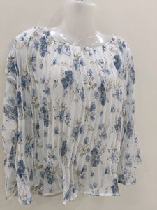 White Chiffon TOP || New Ladies Tops