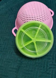 Strainer And Masala Box