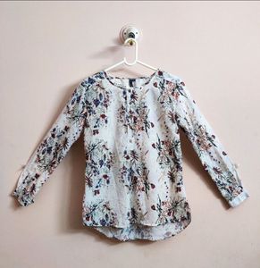Westside Floral Top For Women