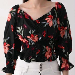 Floral Print Top