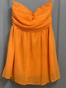 Strapless Mini Dress In Size Small