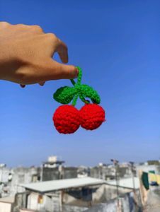 Cute Cherry keychain 🍒