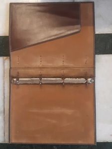 Brown Leather Folder/File