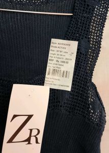 ZR Blue Knit Tank Top