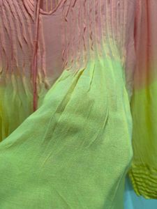 Ombre Semi Sheer Top 🌅
