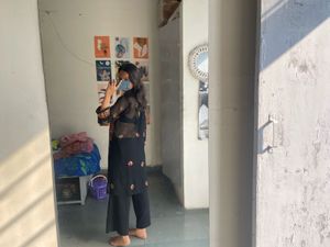 Embroidered Black Kurta