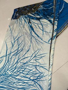 Peacock Feather Saree