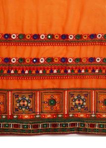 Orange Saree