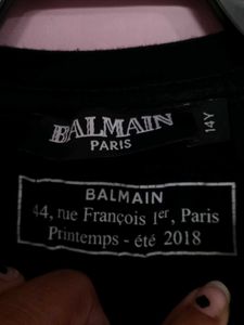 BALMAIN PARIS TSHIRT