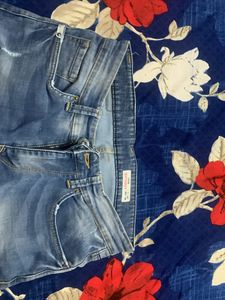 Light Wash Denim Jeans