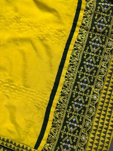 Lime green Kurta Set ( 3 piece )