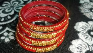 Red & Gold Bangles