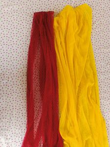 Red &amp; Yellow Dupatta Set