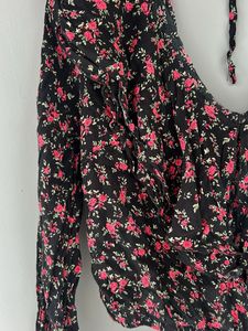 Floral Print Crop Top