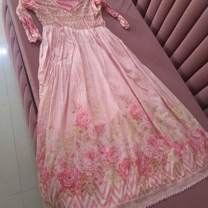 Long Cotton Anarkali