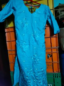Blue Kurta Set