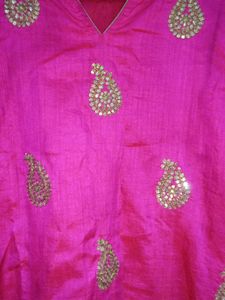 Handwork Kurta Pant Set...❤️❤️❤️❤️