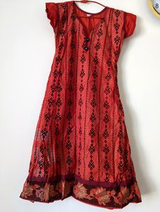 Red Kurta Suit