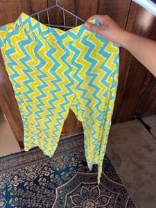 Yellow Printed Dress