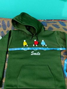Green Smile Hoodie