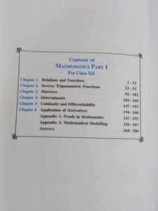 Maths 2nd Puc Textbook