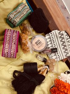 Random Makeup And Hair Accessories