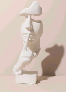 Abstract Face Sculpture