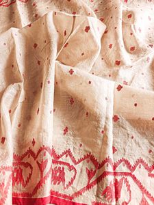 Pure Silk Dhakai Jamdani Saree