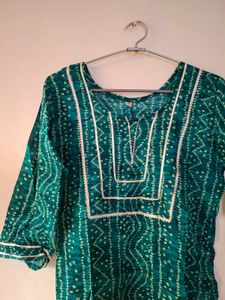 Elegant Green Kurta