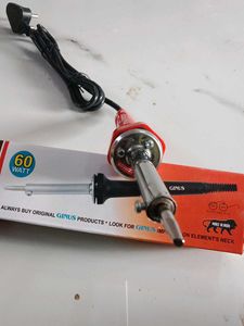 Soldering Iron with Red Handle