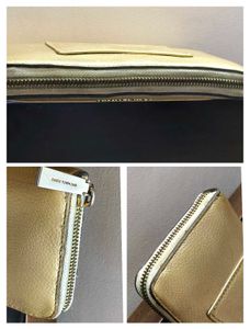 Michael Kors Pale Gold Continental Leather Wallet