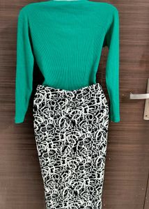 Combo Offer - Bodysuit Top And Skirt