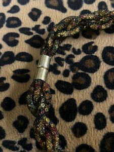 Stardust Woven Necklace With Magnetic Clasp