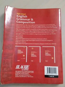Wren and Martin English Grammar &amp; Composition