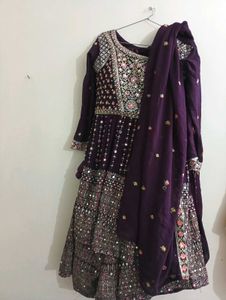 Skirt With Top And Dupatta