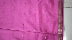 Beautiful Pink Silk Saree