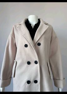 Elegant Beige Overcoat