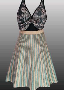Knee Length Partywear Skirt