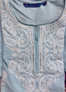 Elegant Embroidered Kurta