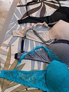 Combo Of Four Imported Fabric Bra