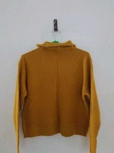 Front Zip Sweater