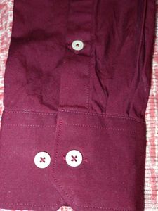 Odyssey Maroon Men Shirt
