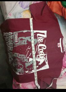 LEE COOPER Maroon Men&#39;s Tshirt