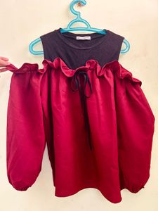 Brand New Top💅💖Maroon Colour❤️