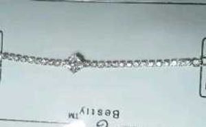 Bestly Sparkly Tennis Style Bracelet