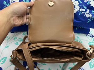 Tan Sling Bag