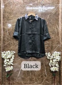 Women&#39;s Satin Shirt