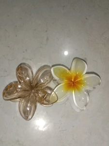 Glass Flower Decor